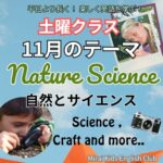 土曜クラス　１１、１２月スケジュール